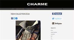 Desktop Screenshot of charmeblog.com